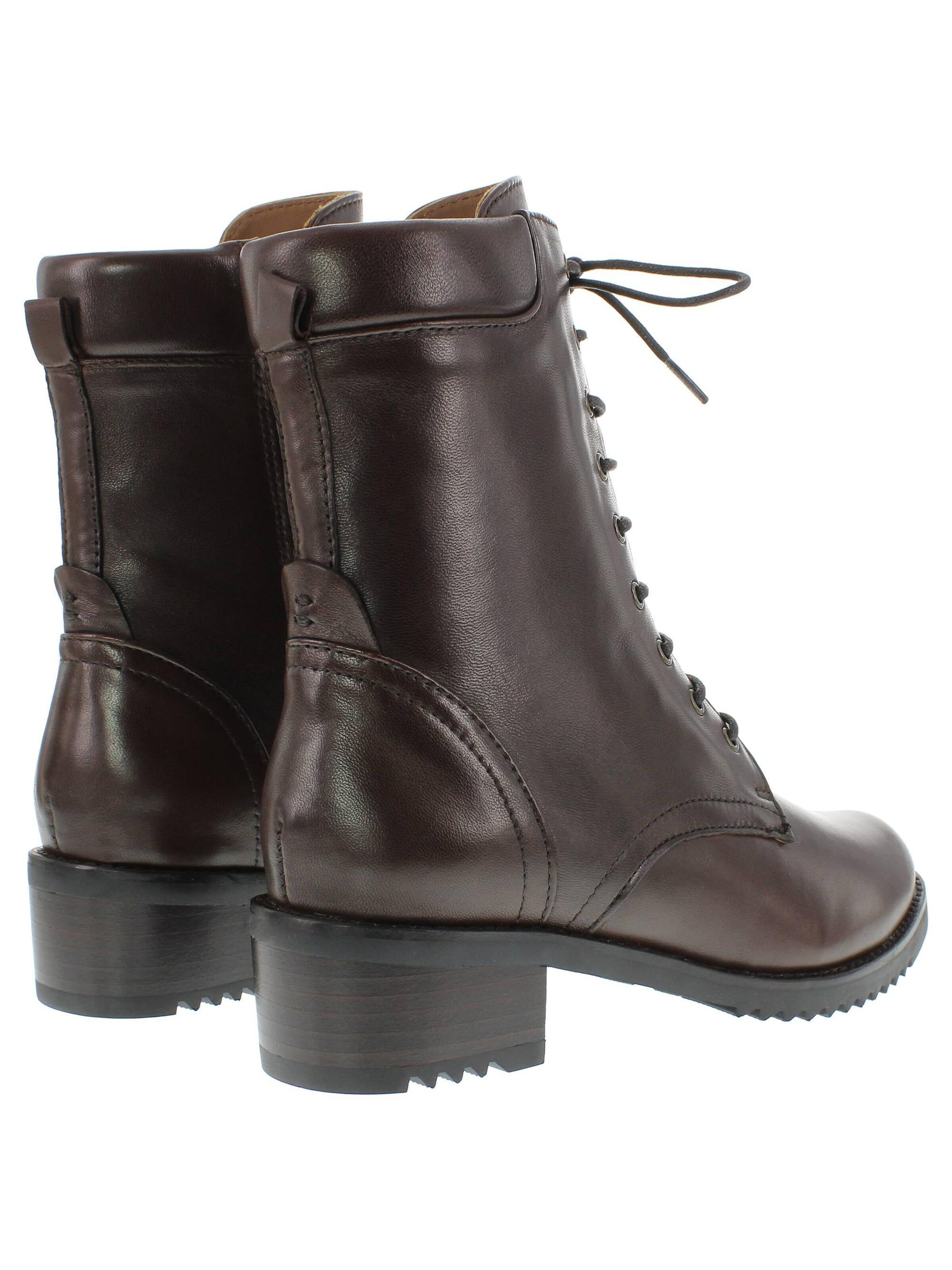 Everybody Lace-Up Ankle Boots 'BIONDA' in Brown