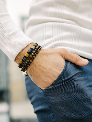 Braccialetto 'The Confidence Set Signature' di GT Collection in marrone