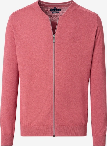 CASA MODA Knit cardigan in Pink: front