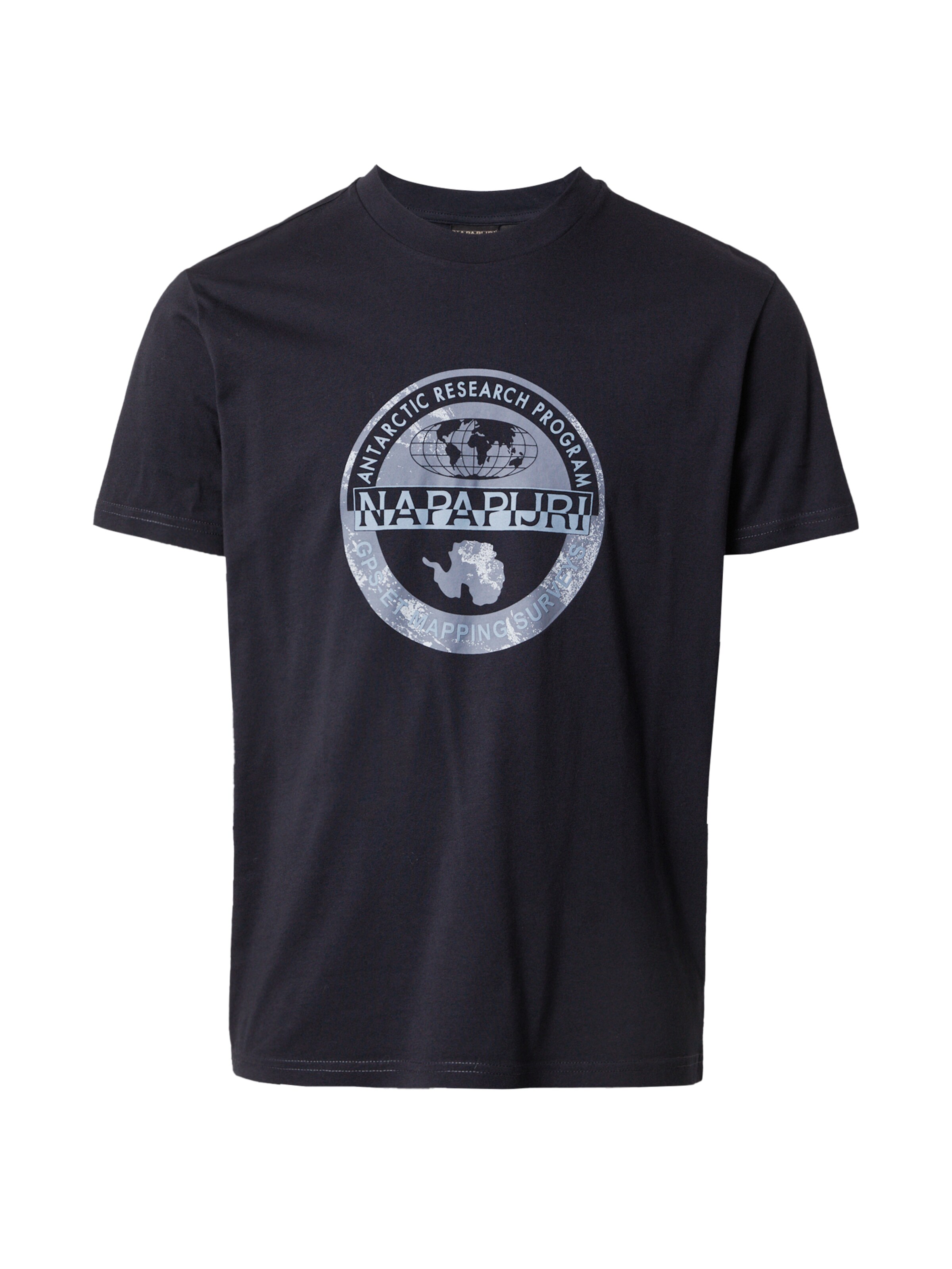 NAPAPIJRI T-Shirt 'BOLLO' in Blau: Vorderseite