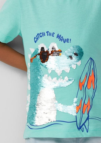 T-Shirt s.Oliver en bleu