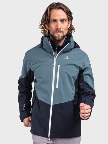 Veste outdoor 'Gaschurn' Schöffel en bleu : devant