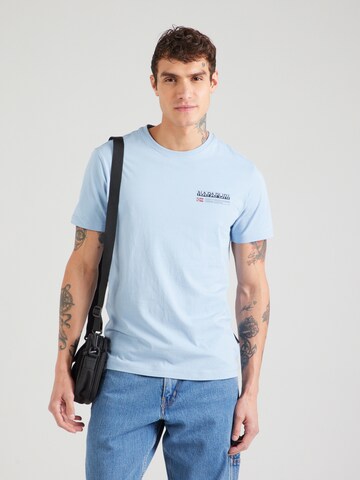 NAPAPIJRI Bluser & t-shirts 'S-KASBA' i blå: forside
