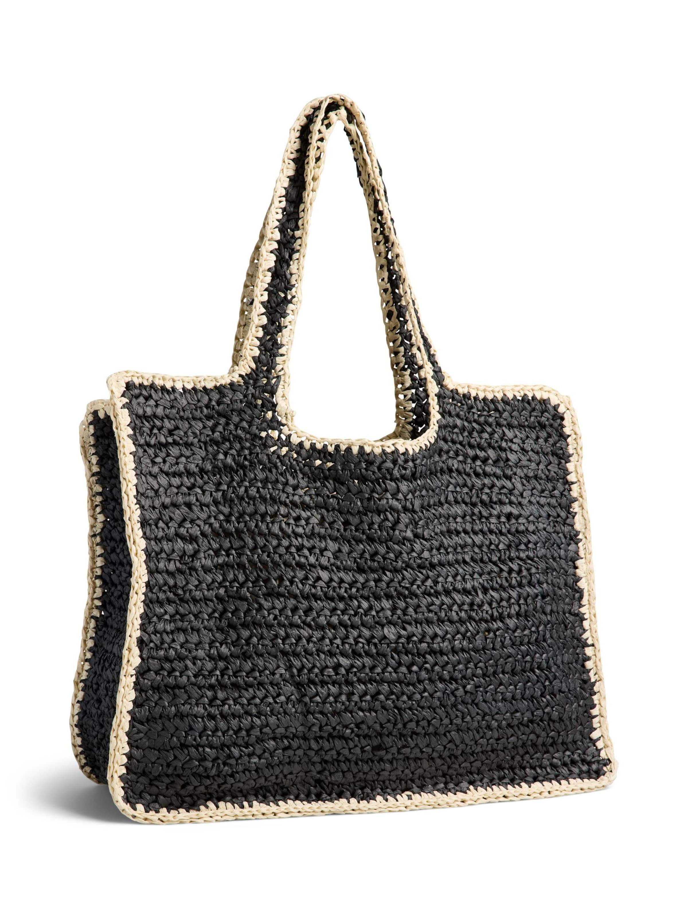 Shopper 'PCLydia' di PIECES in nero: frontale