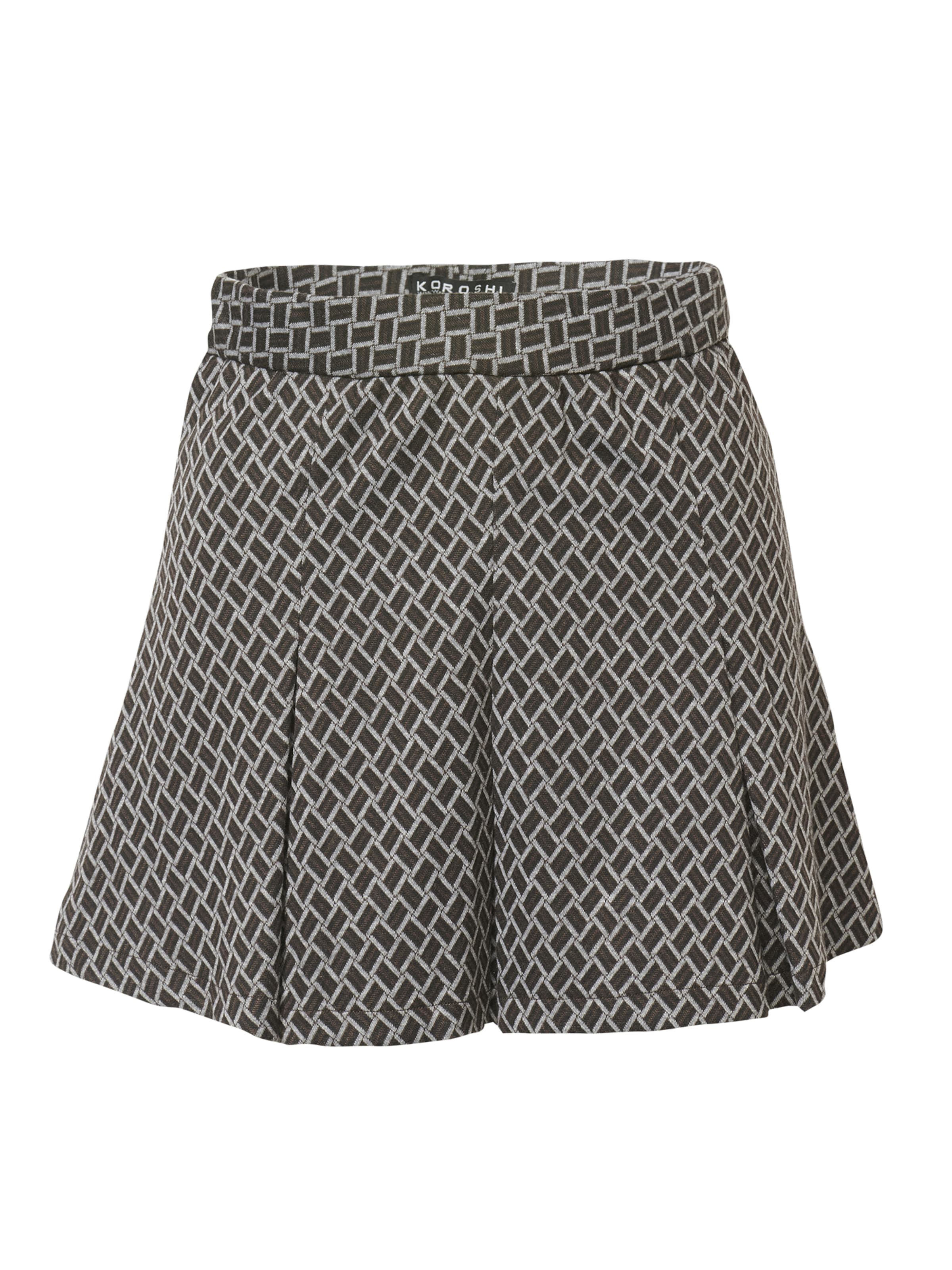 Gonna di KOROSHI in nero: frontale