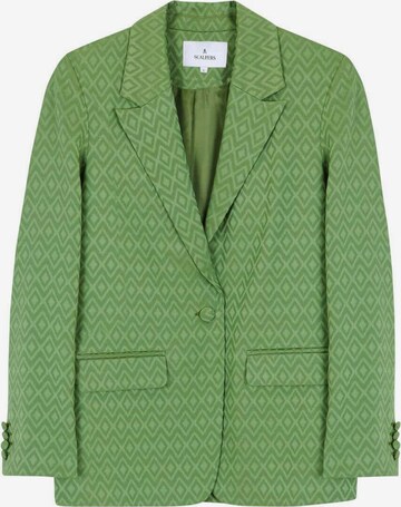 Scalpers Blazer in Green: front