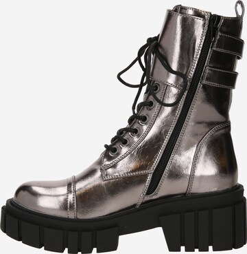 GLAMOROUS Boots 'Chunky' in Silver