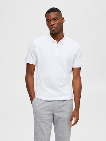 SELECTED HOMME Shirt 'Toulouse' in White: front