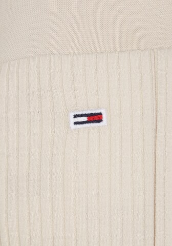 Tommy Jeans Wide Leg Hose in Beige
