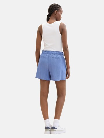 TOM TAILOR DENIM Regular Shorts in Blau