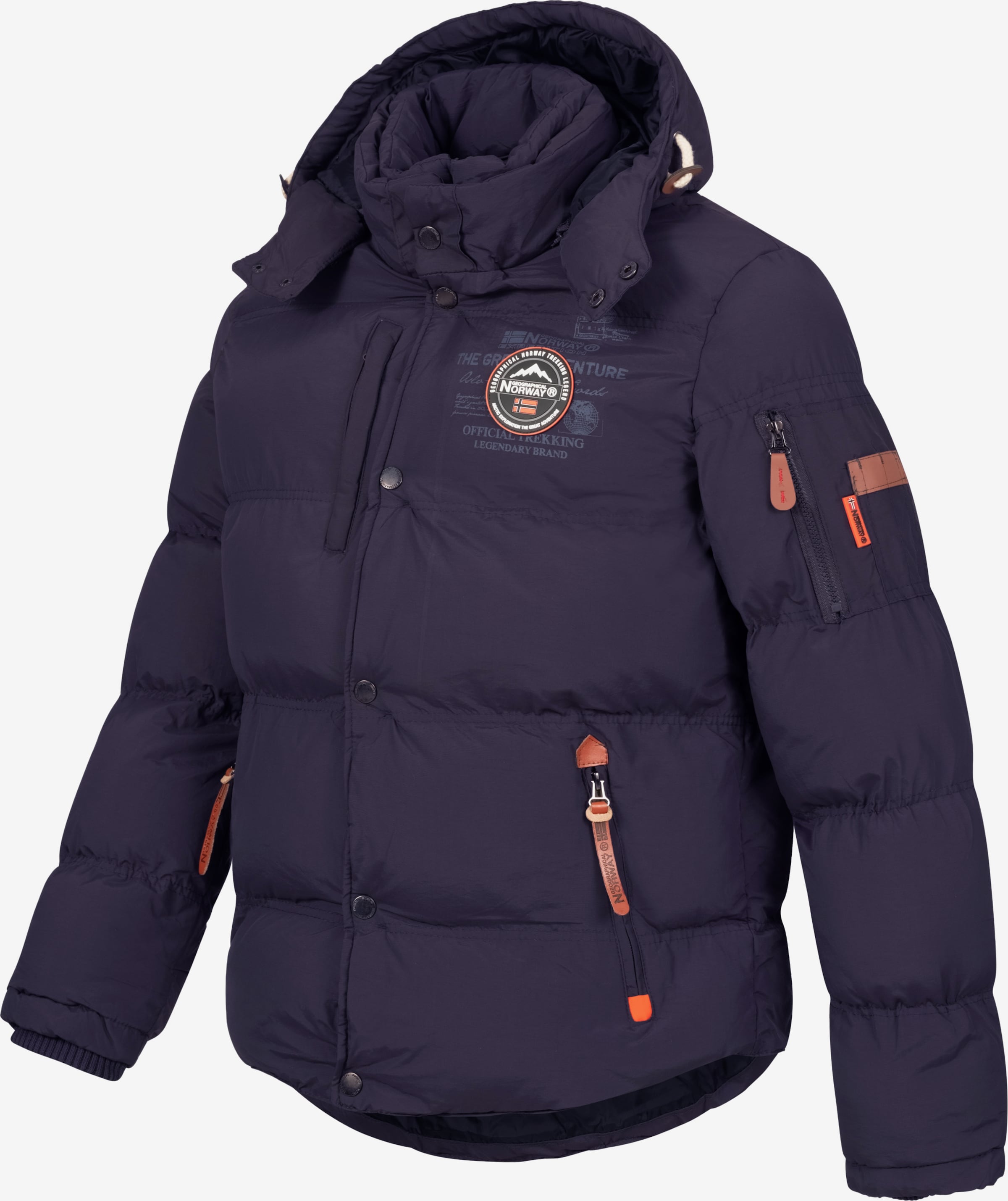 Sac à Dos Geographical Norway Marron, Homme, 43x33x14 Cm, Polyester