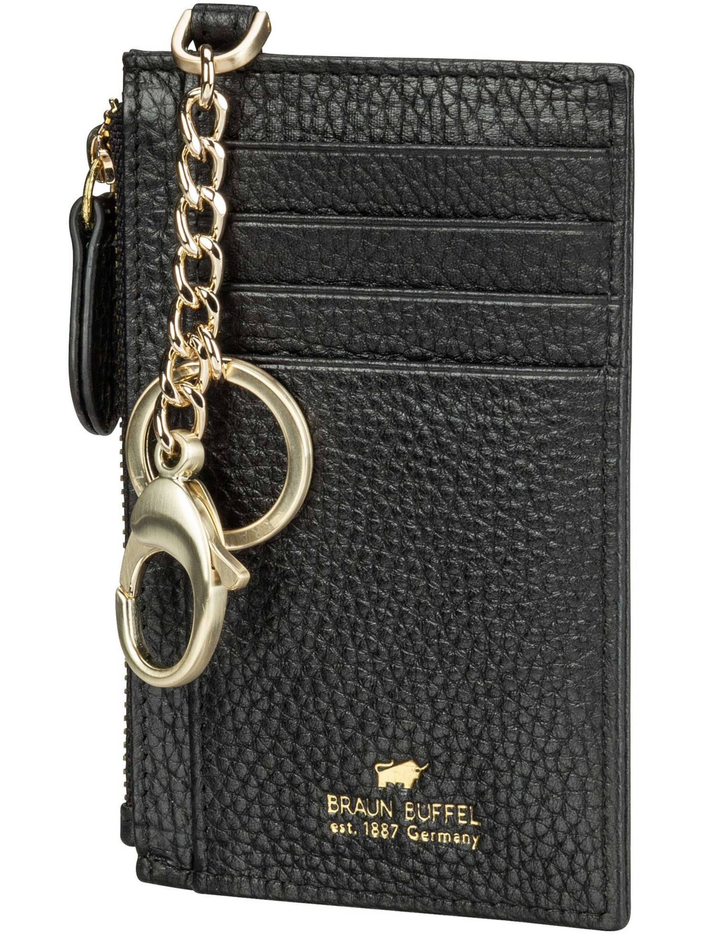 Portachiavi 'Asti' di Braun Büffel in nero