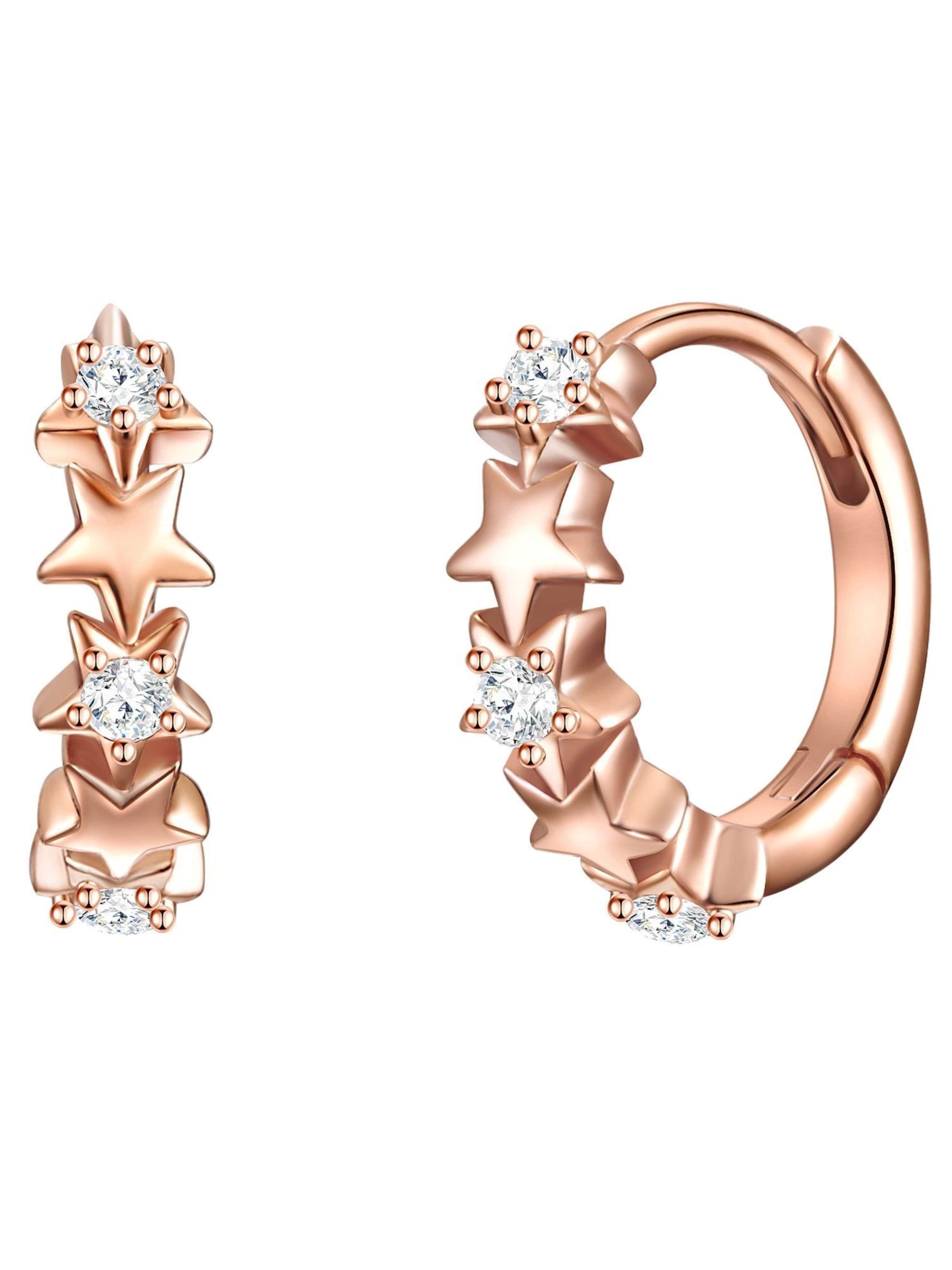 Boucles d'oreilles Glanzstücke München en or : devant