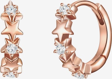Boucles d'oreilles Glanzstücke München en or : devant