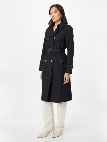 ESPRIT Between-Seasons Coat in Black: front