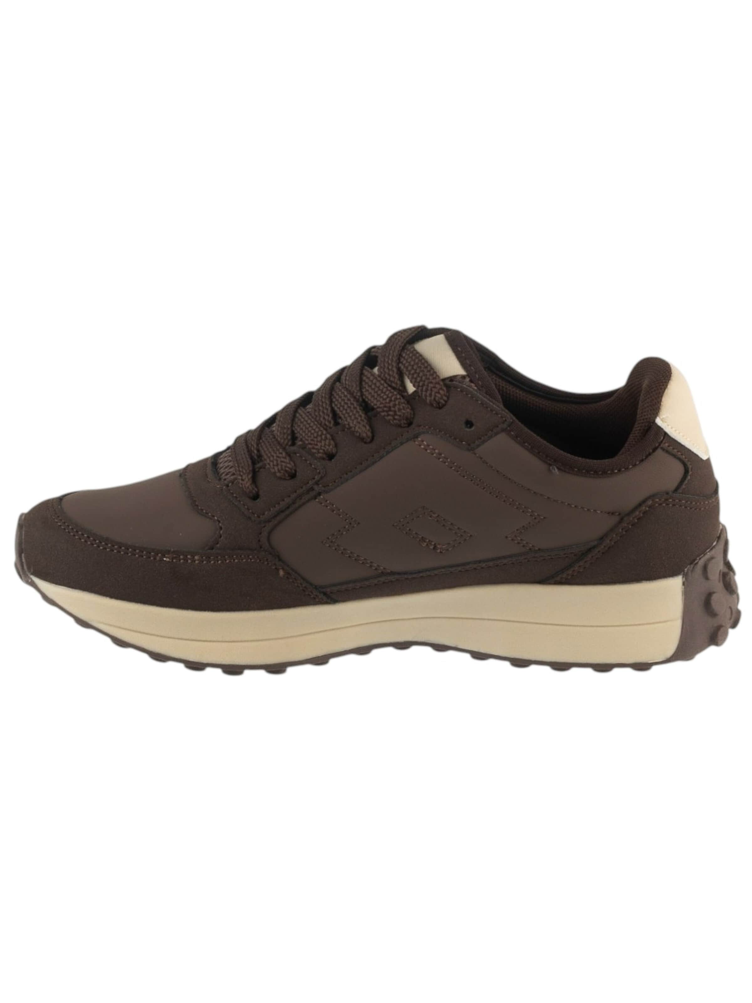LOTTO Sneakers laag 'Lotto Calento' in Bruin