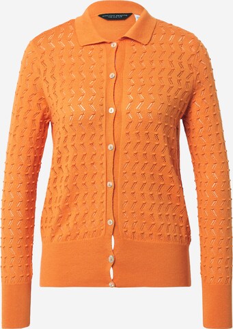 Dorothy Perkins Gebreid vest in Oranje: voorkant