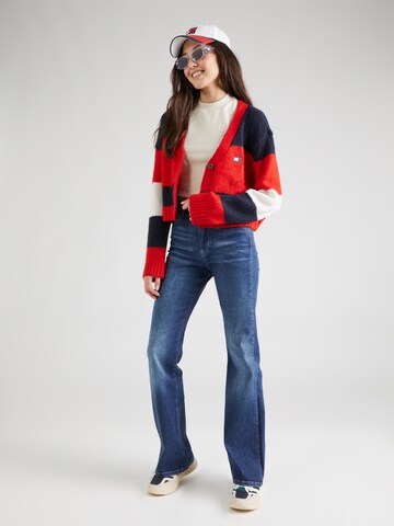 Cardigan Tommy Jeans en rouge