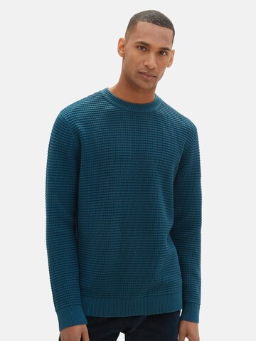 Pullover di TOM TAILOR in blu: frontale