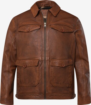 JP1880 Between-Season Jacket in Brown: front