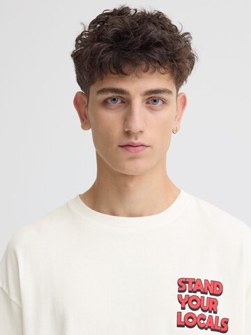 !Solid - Camiseta ' SDBrooks ' en blanco