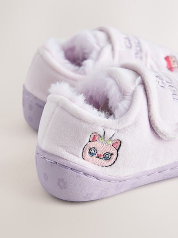 Pantoufle Next en violet