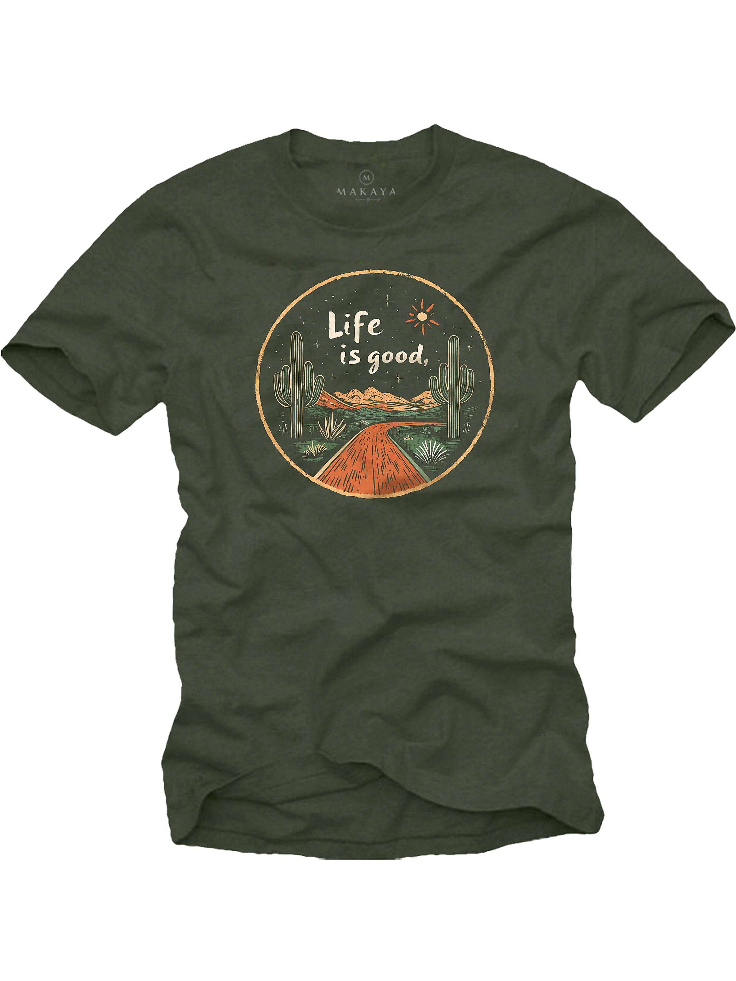 MAKAYA Shirt in Green: front