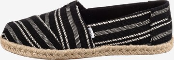 TOMS حذاء قماشي 'ALPARGATA ROPE' بلون أسود