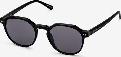 Kapten & Son Sonnenbrille 'Manila All Black' in schwarz, Produktansicht