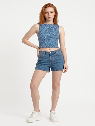 Alexa Dash Top in Blauw