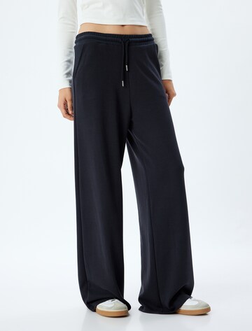 Koton Regular Trousers in Black: front