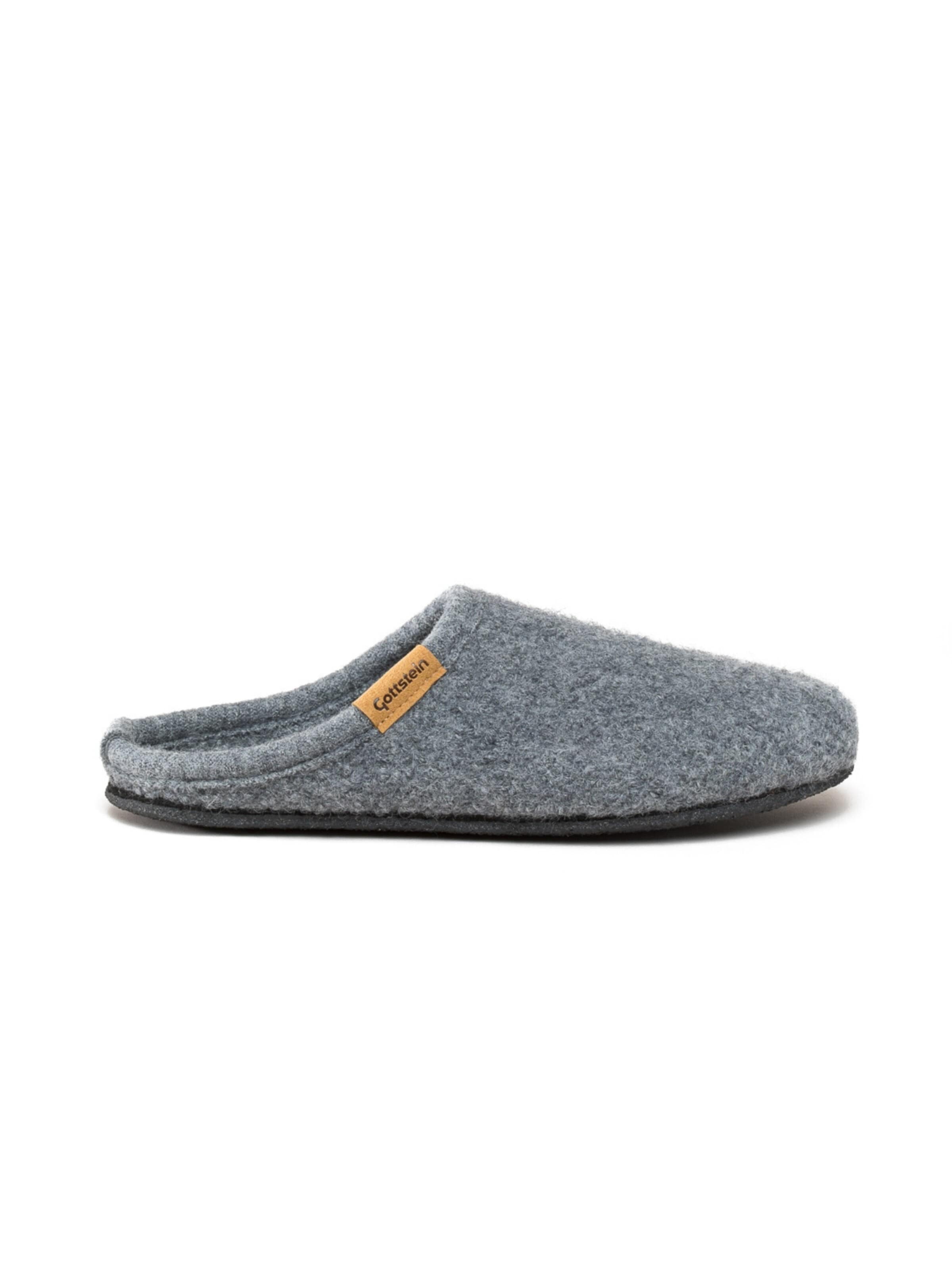 Gottstein Slippers 'Walkpantoffel Alpine Light' in Grey