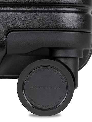 Kapten & Son Suitcase 'Heathrow Cabin' in Black