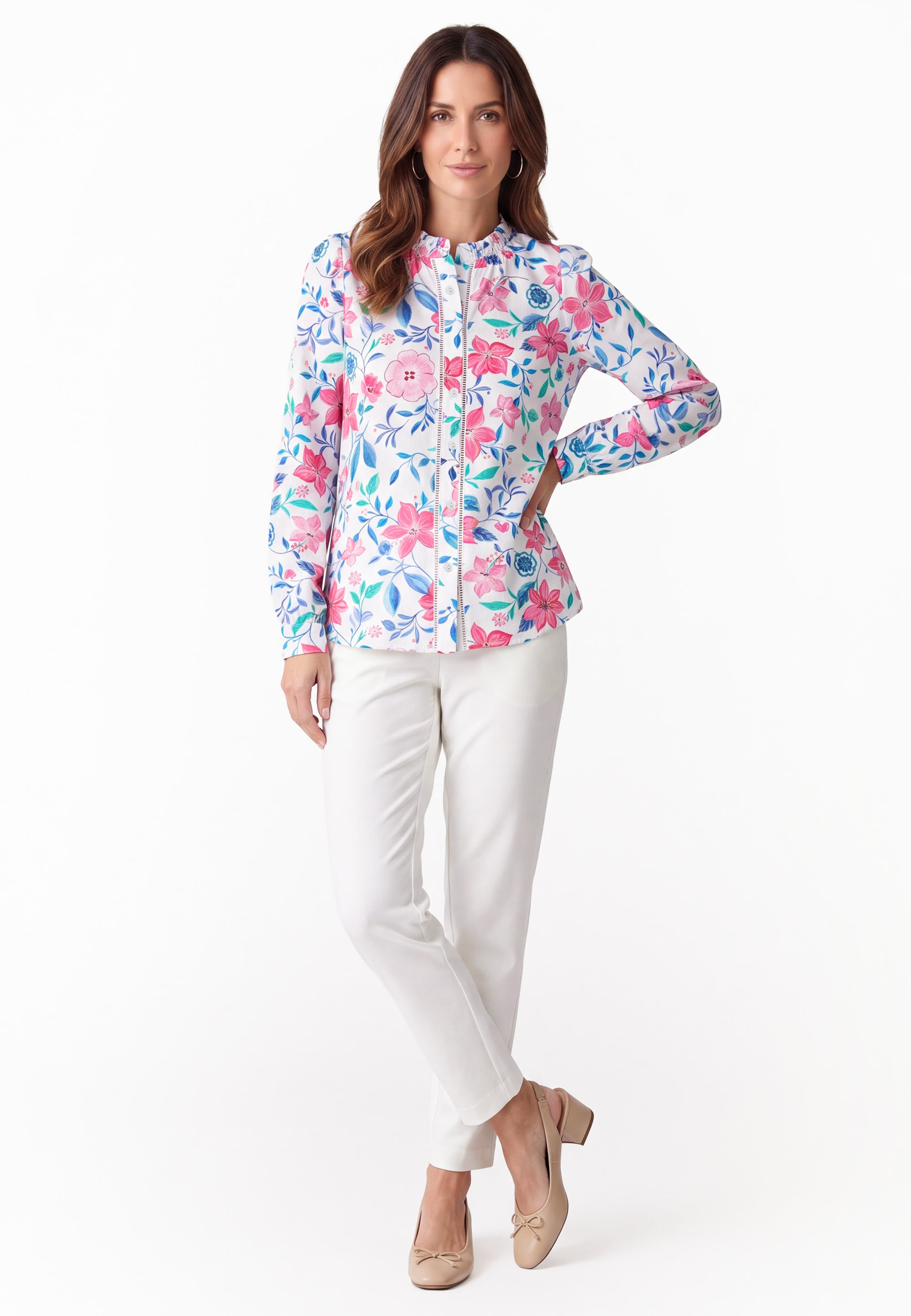 Usha - Blusa en rosa