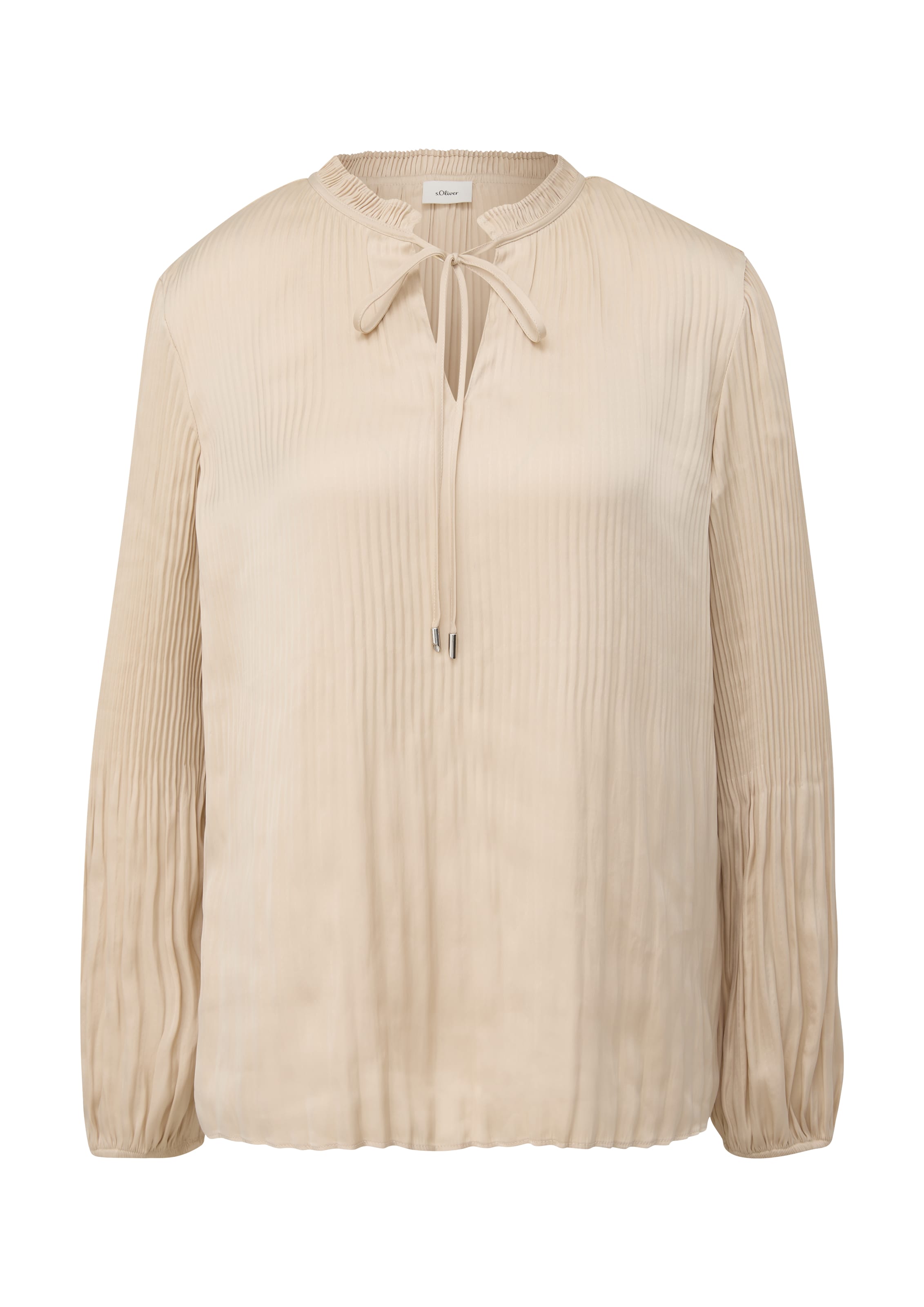 s.Oliver BLACK LABEL Blouse in Beige: voorkant