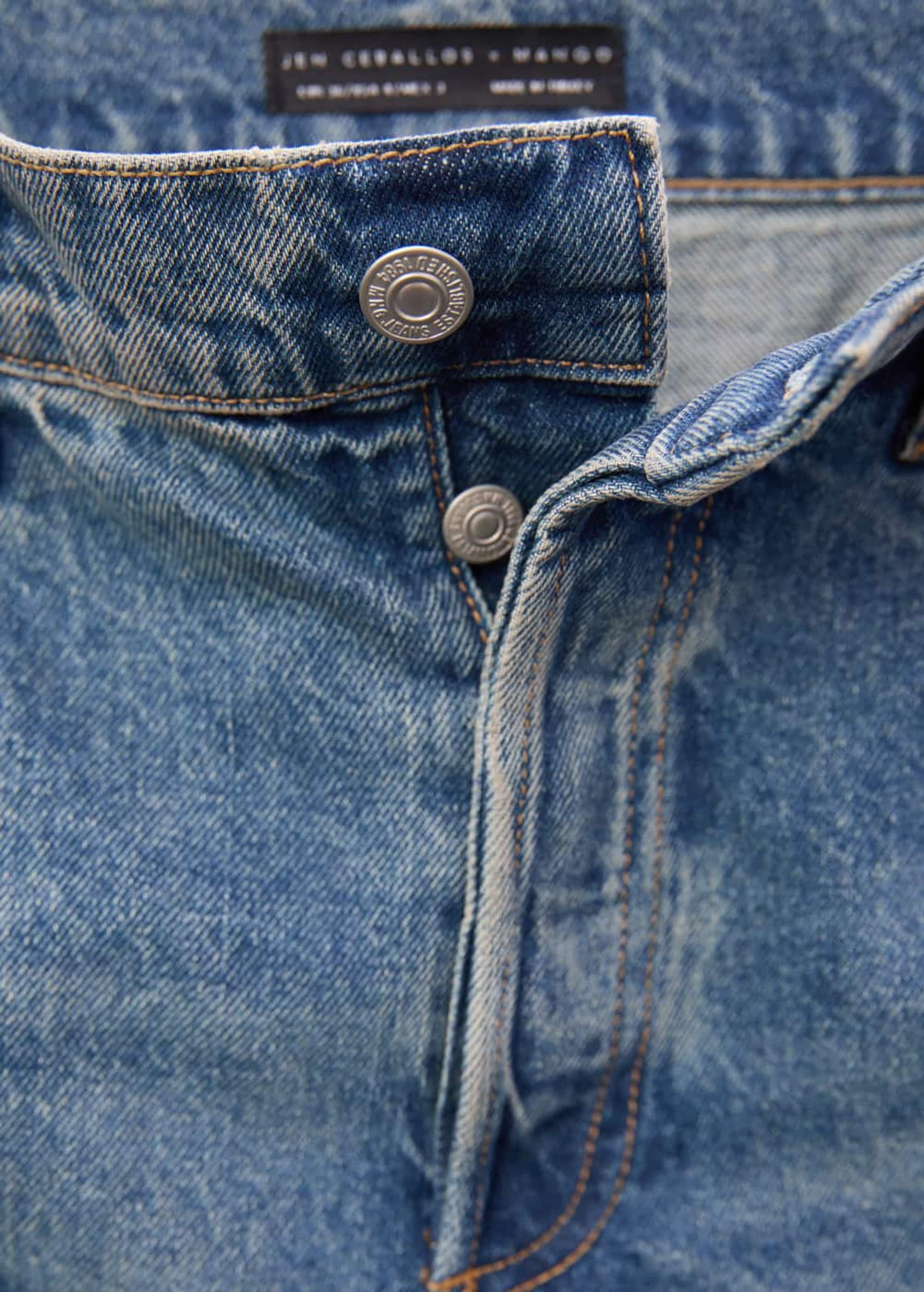 Regular Jean Giselle MANGO en Bleu Cobalt ABOUT YOU