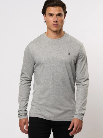 U.S. POLO ASSN. T-shirt 'Brolin' in Grau: Vorderseite