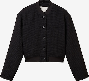 Blazer TOM TAILOR DENIM en noir : devant