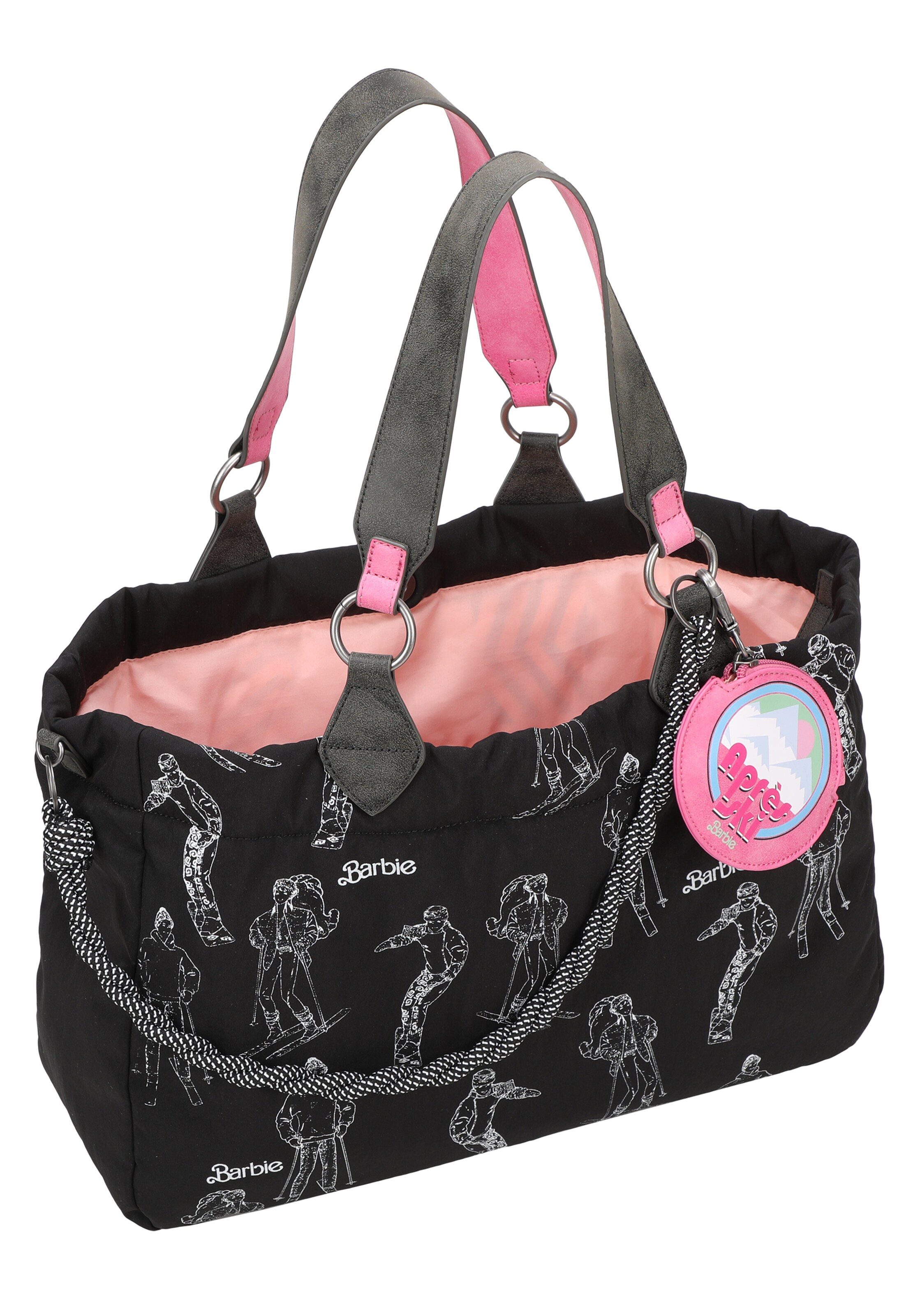 Fritzi aus Preußen Shopper 'Apres Ski Limited Barbie' in Zwart