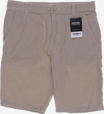 KnowledgeCotton Apparel Shorts in 29 in Beige: front
