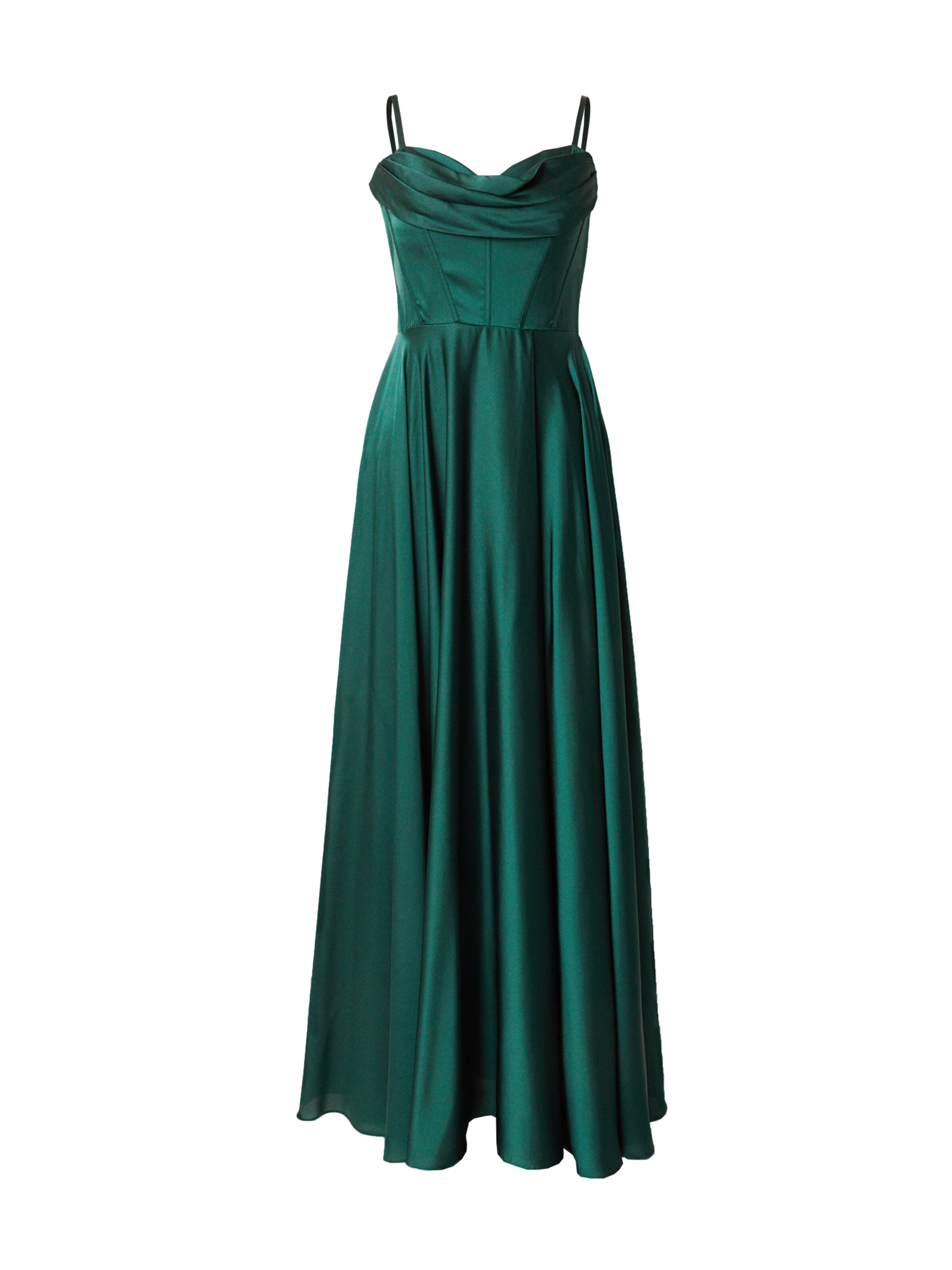 žalia mascara Vakarinė suknelė: priekis