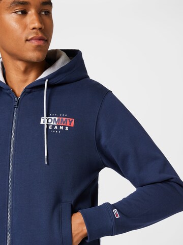 Tommy Jeans Zip-Up Hoodie in Blue