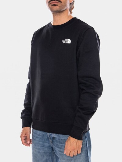 THE NORTH FACE Sweat-shirt 'M EVO BOX NSE REG CREW TNF BLACK' en S en noir, Vue avec produit