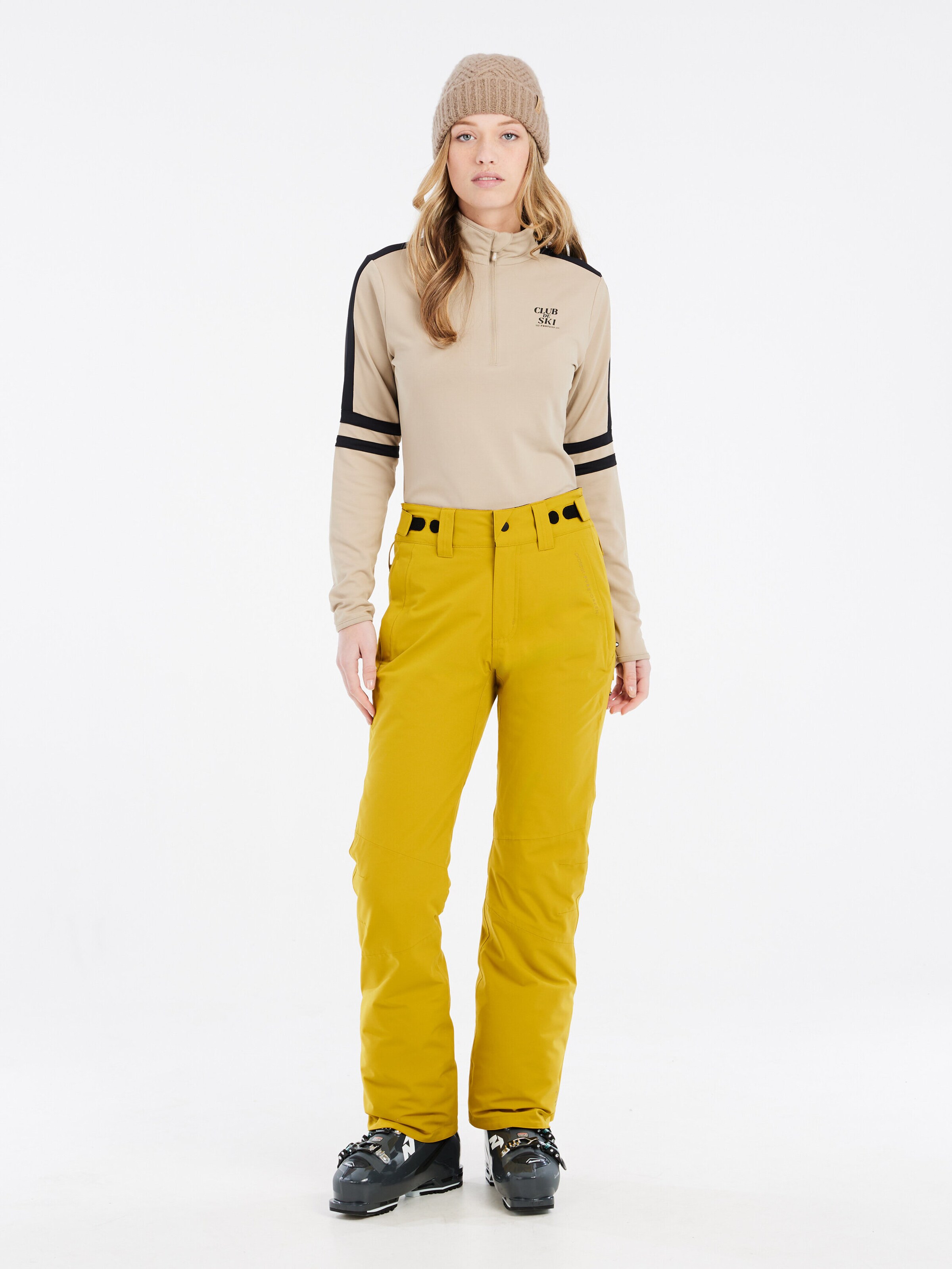 PROTEST Regular Workout Pants 'PRTCARMACKOS' in Green: front