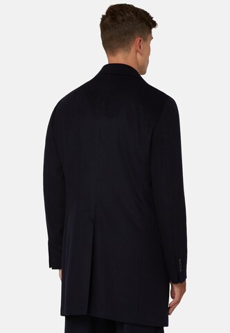 Boggi Milano Between-Seasons Coat in Blue