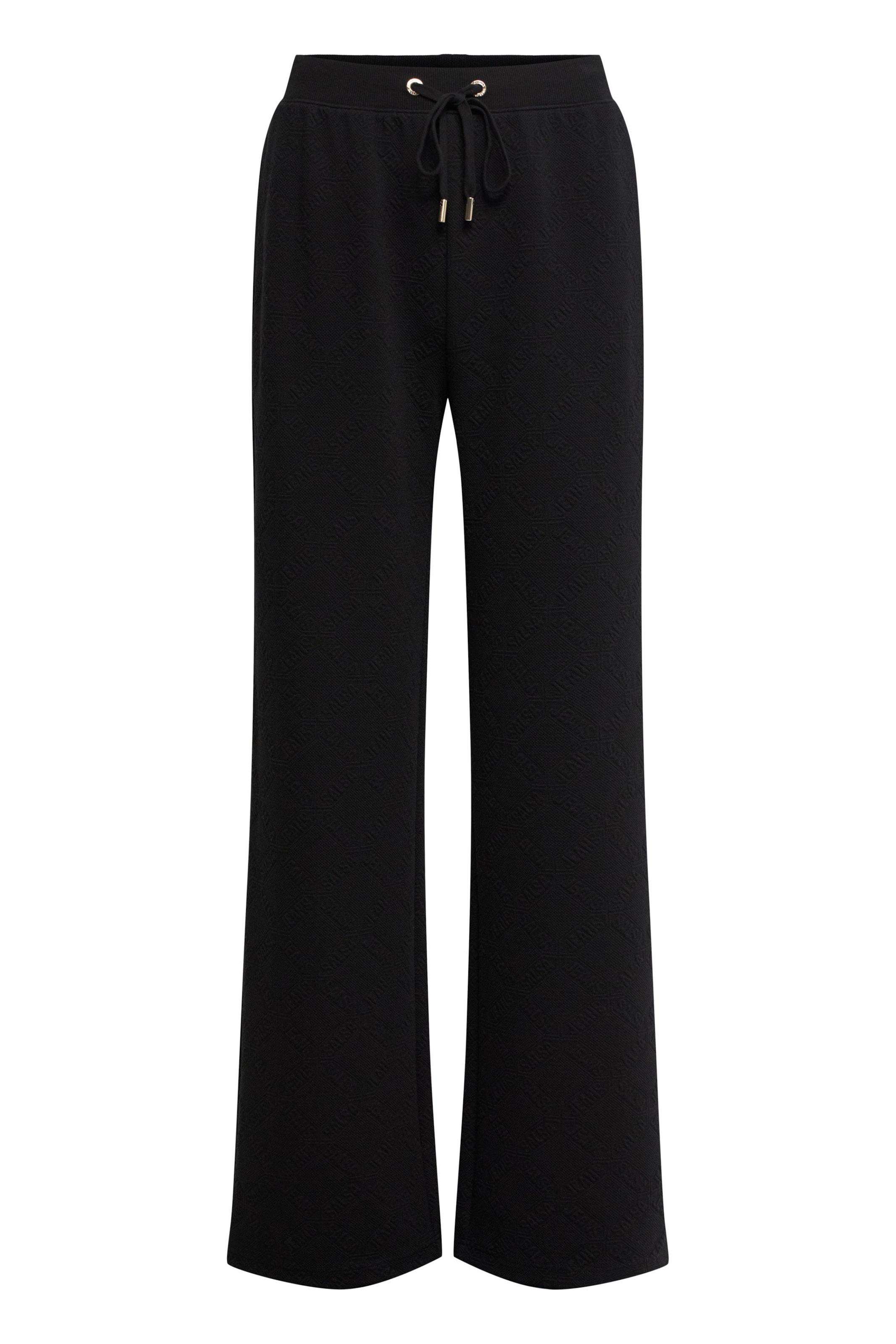 Salsa Jeans Regular Chino trousers in Black: front