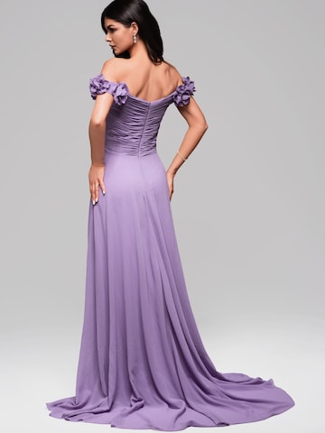 Ombre Abendkleid‌‌‌‌‌‌‌ in Lila