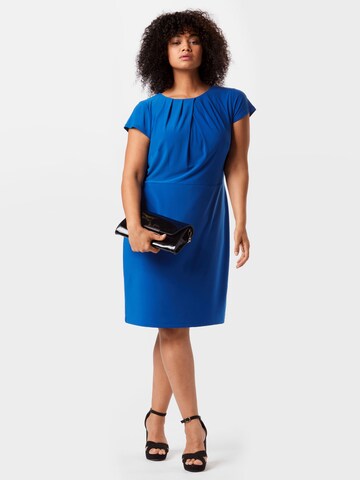 Lauren Ralph Lauren Plus Kleid 'BRENDA' in Blau