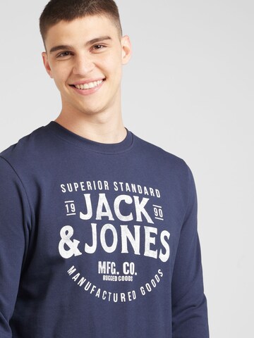 JACK & JONES Sweatshirt 'JJJeans' in Blue