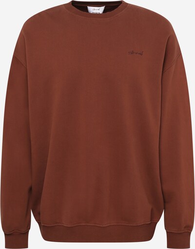 Sinned x ABOUT YOU Sweatshirt 'Ben' in Dark brown, Item view